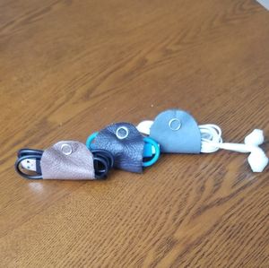 Genuine leather Cable tie assortment